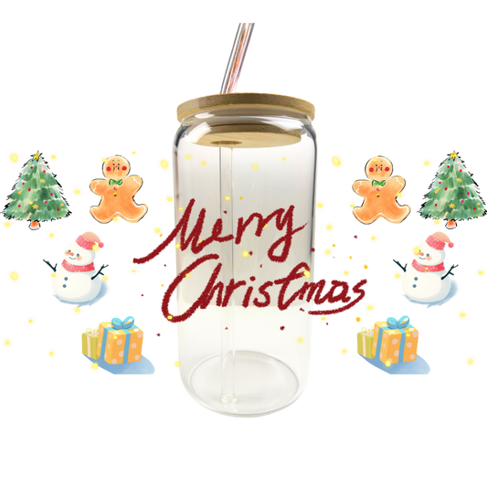 Christmas gift UV DTF CUP WRAPS